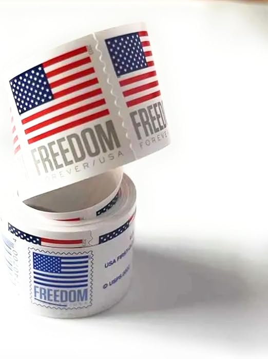 2023 American Flag Coil/roll of 100 Sealed USPS Forever Postage Stamps