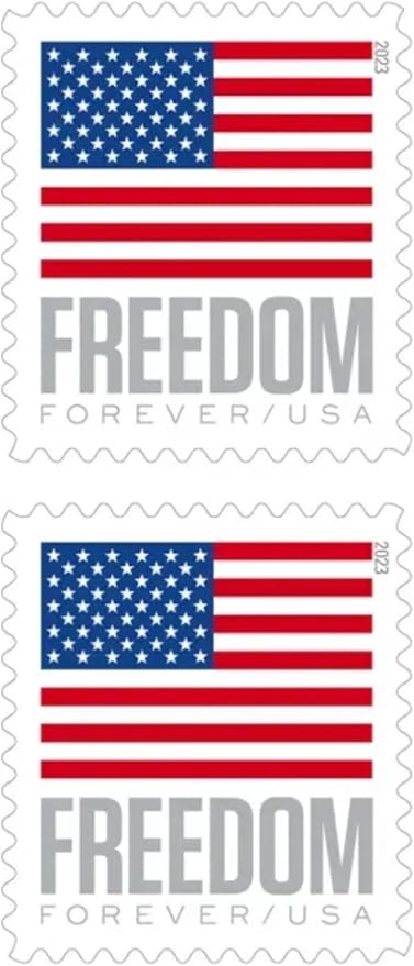 2023 American Flag Coil/roll of 100 Sealed USPS Forever Postage Stamps