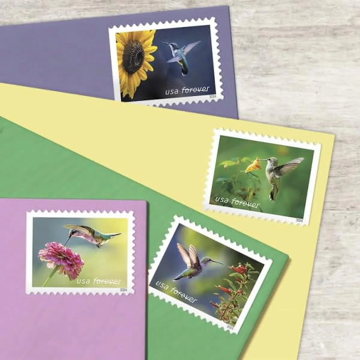 Garden Delights USPS Forever Postage Stamps (5) books of 20 (100 total)